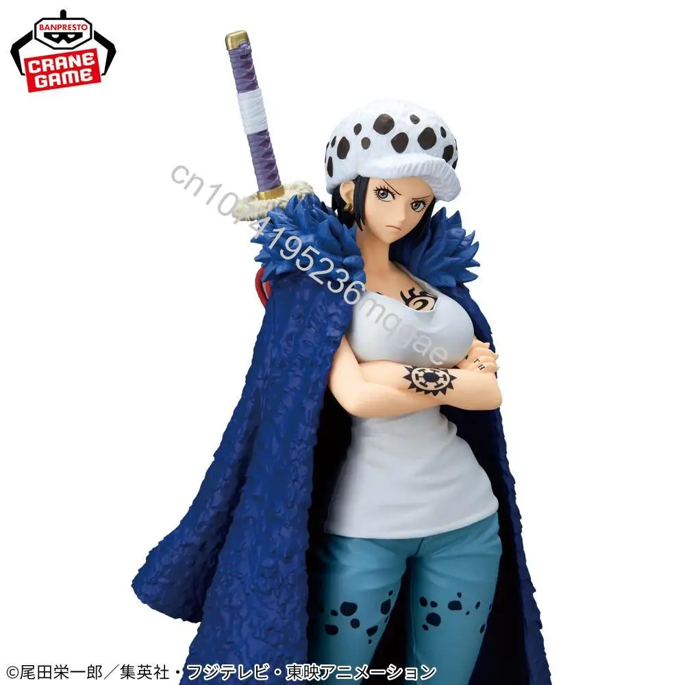 In Magazzino Originale BANPRESTO One Piece GLITTER & GLAMOUR Trafalgar Law CHANGE ver Figura Anime Modello Giocattolo Desktop ornamenti Regalo