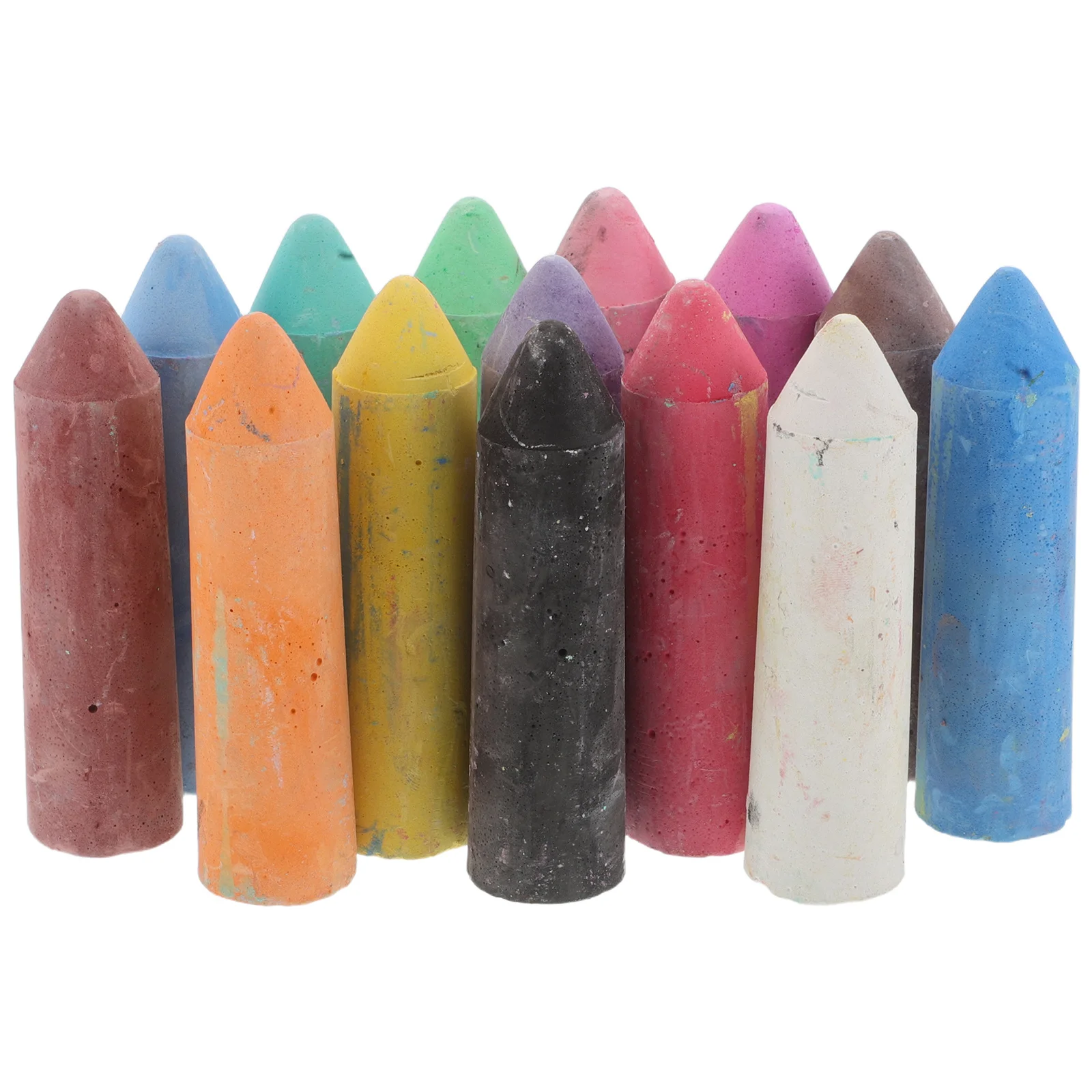 

20Pcs Jumbo Sidewalk Chalk Washable Outdoor Chalk for Pavement Playground Driveway Colorful Drawing Art Supplies