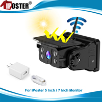 iPoster Digital Wireless Solar Panel Magnetic Base Hitch Backup Reverse Camera For iPoster 5\