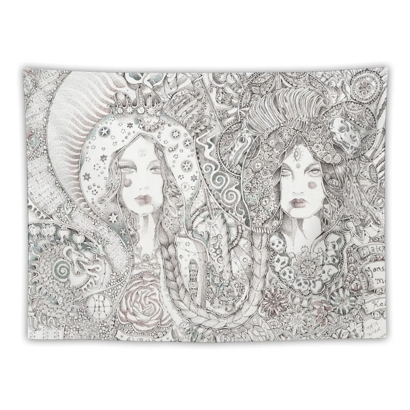 

Valerie- Guadalupe & Kali Tapestry Decoration Home Wallpaper Bedroom Tapestry