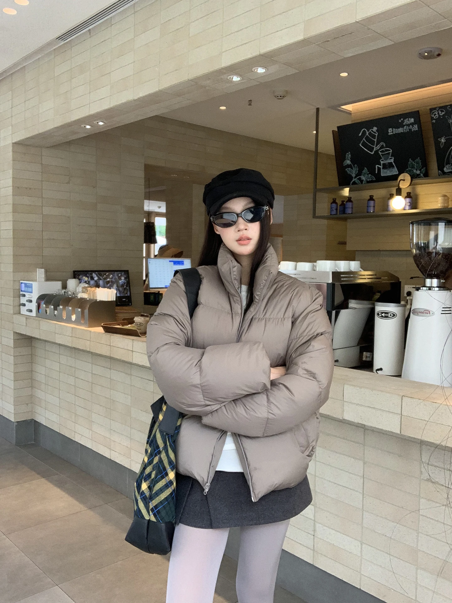 

Red Celebri ay Woolen A-Line Skirt Women's Autumn Winter New Sle Slimming ort Skirt Low Waist Commute Simple Pol...