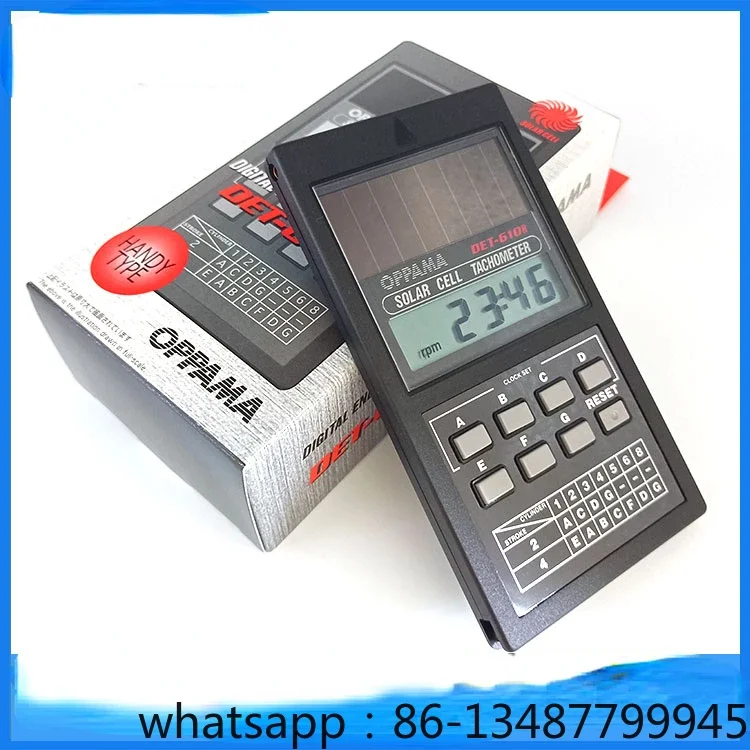 

Тахометр DET-610R, восьмицилиндровый тахометр бензинового двигателя