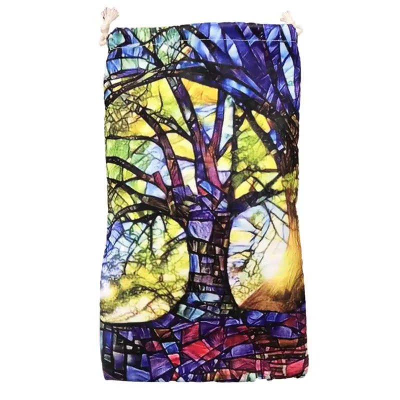 Tarot Dice Bag Dice Card Bag Rune Tarot Pouch Tarot Dice Bag With Drawstring Tarot Card Storage Bag Dice Bag For Tarot Cards