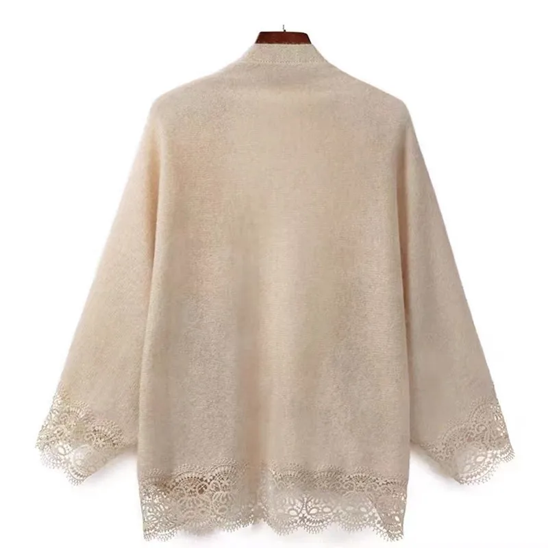 Syal syal rajut wanita 100% wol jubah kardigan rajut hangat lembut pembungkus leher bahu syal Pashmina penggunaan ganda