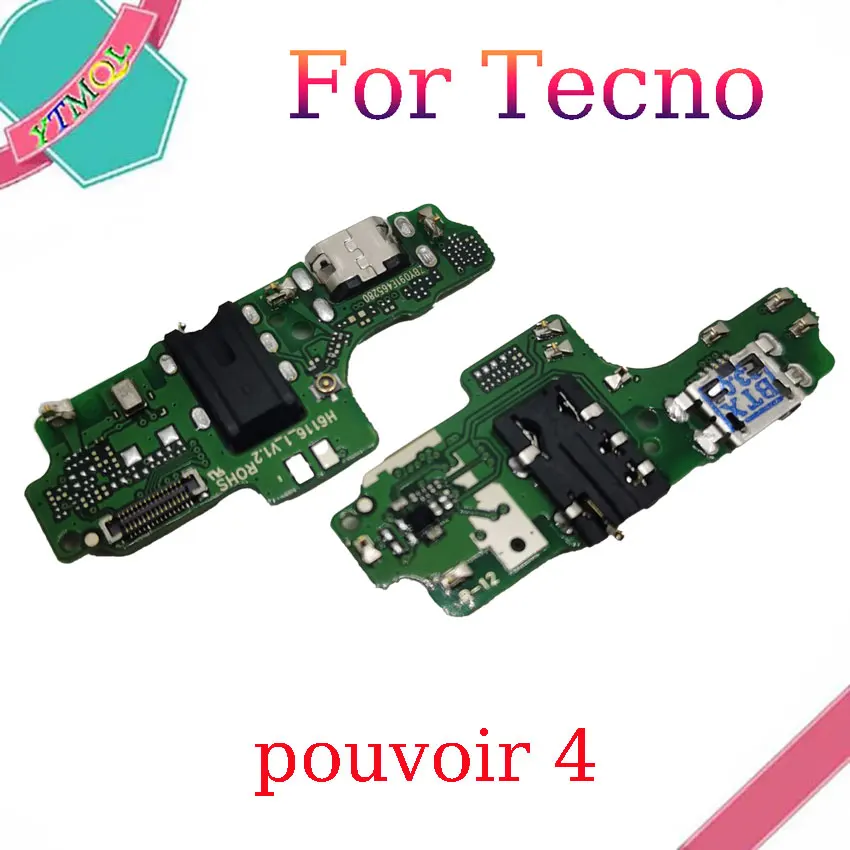 1Pcs USB Charging Dock Port Board For Tecno pouvoir 4  Flex Cable