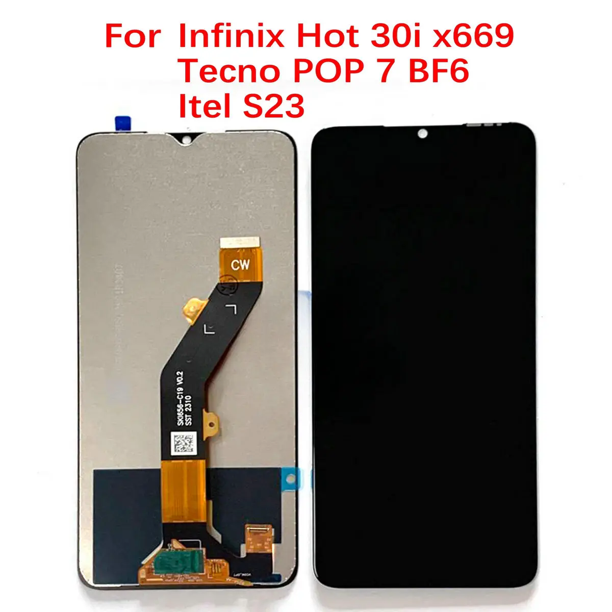 6.6 Touch Screen Digitizer LCD Display Assembly For Infinix Hot 30i x669 For Tecno POP 7 BF6 For Itel S23 S665 – A Comprehensive Review
