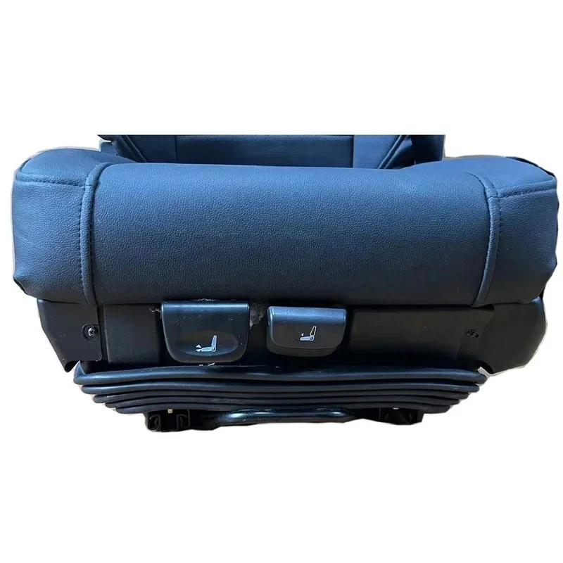 Hot Selling Premium Leather Pneumatic Suspension Truck Seat Universal Semi Truck Driver Interior Upgrade Comfortable Vehicle Acc
