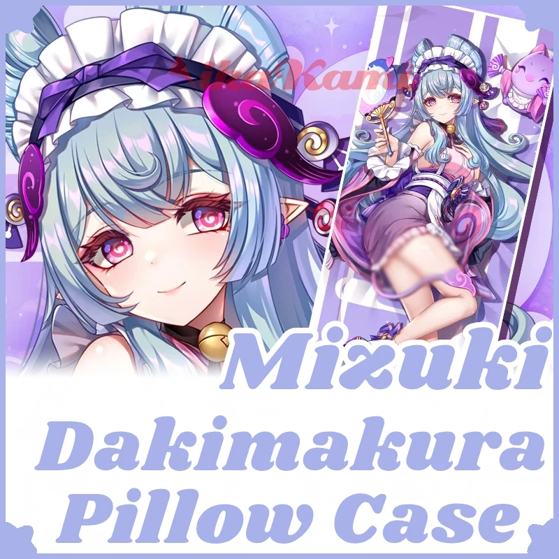 Yumemizuki Mizuki Dakimakura genshin impact Pillowcase Full Body Hugging Pillow Case Cushion Cover Home Bedding Decor Otaku SHM
