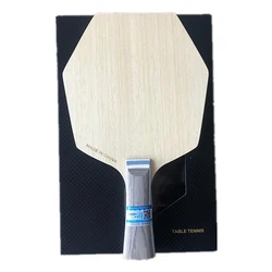 Stuor Sports racchetta da Ping Pong esagonale lame esagonali pagaia da Ping Pong professionale integrata in fibra di carbonio blu