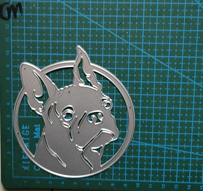 

dog Metal Cutting Dies Mold Scrapbooking Decoration Paper Cards Craft Knife Mould Blade Punch Template Embossing Stencil 1pcs