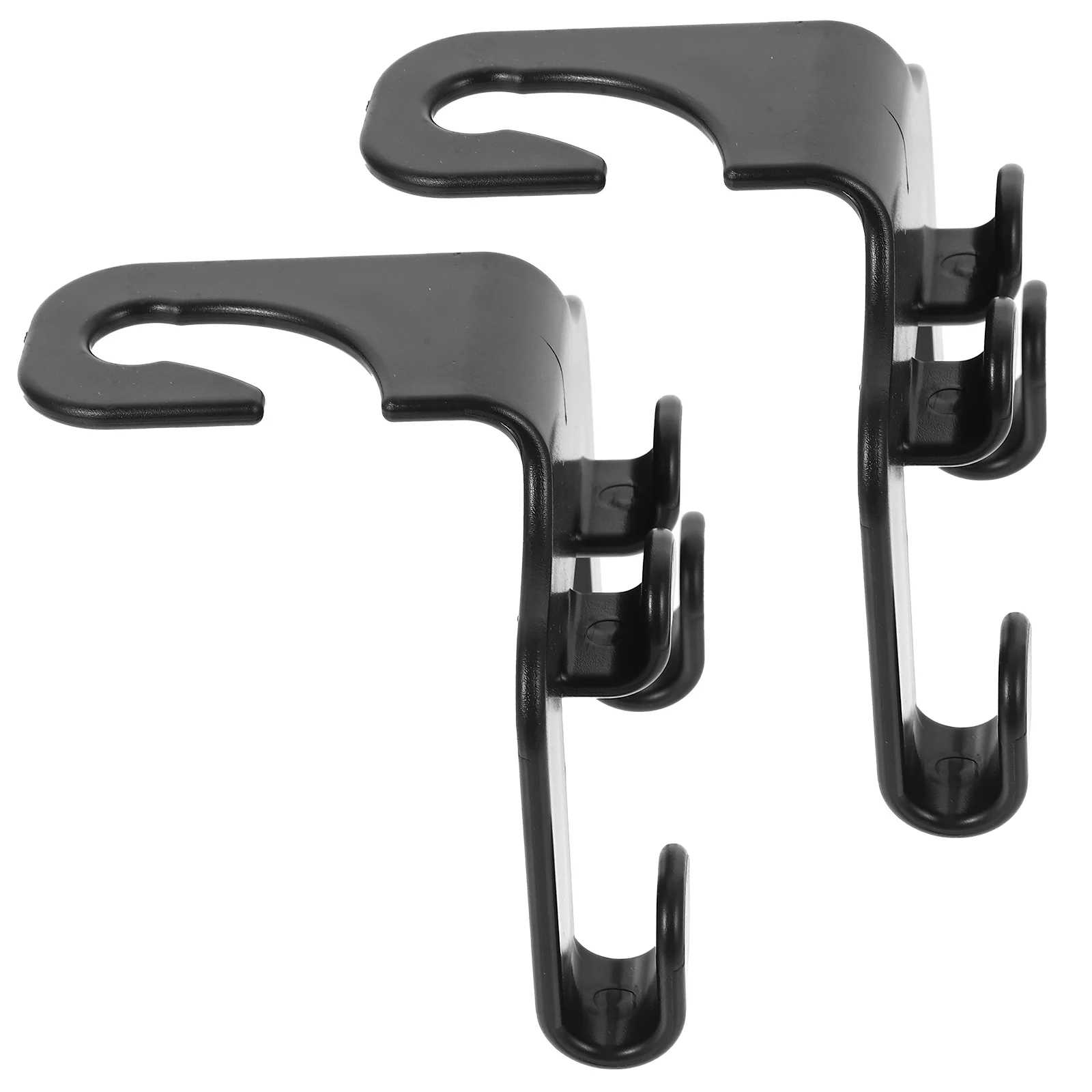 

2 Pcs Mobile Phone Holder Multi-function Hook Miss for Cars Filler Abs Seat Hooks