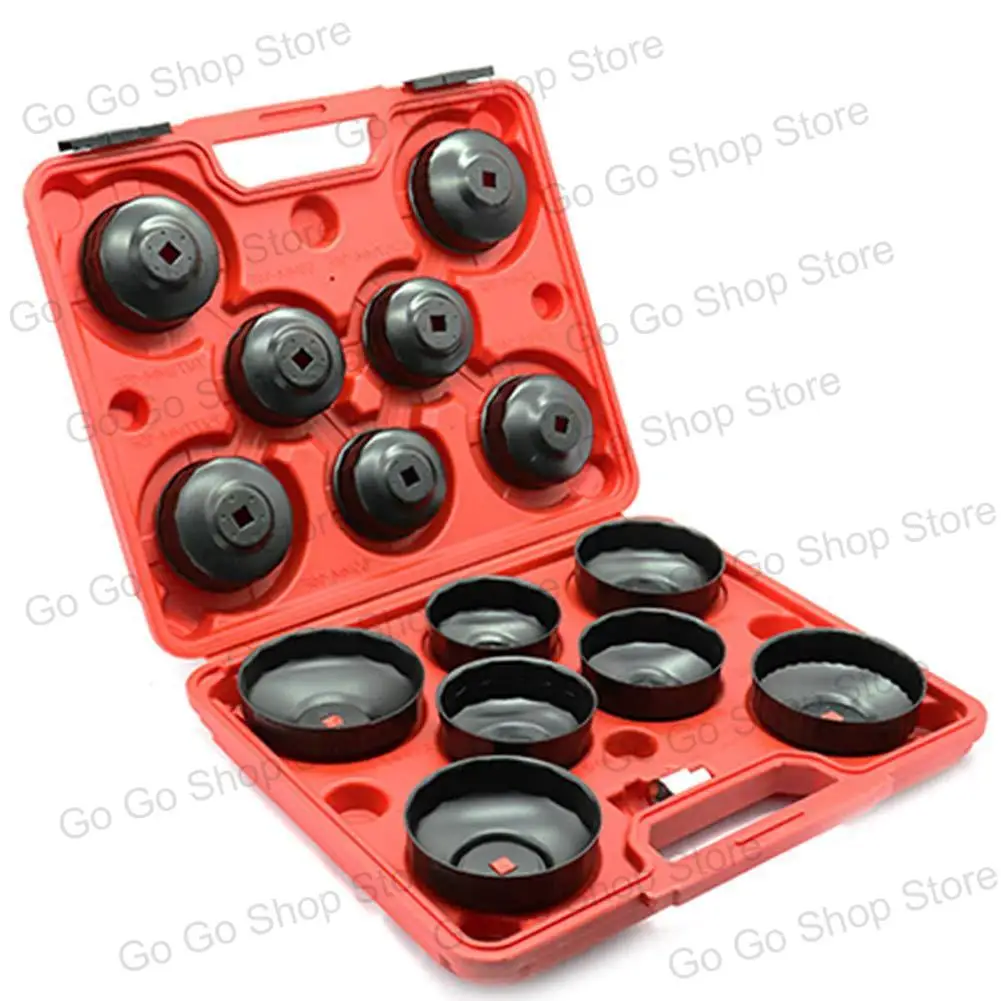 14 Piece Cap Oil Grid Wrench, Filter Wrench Oil Filter Wrench, Oil Grid Wrench Auto
