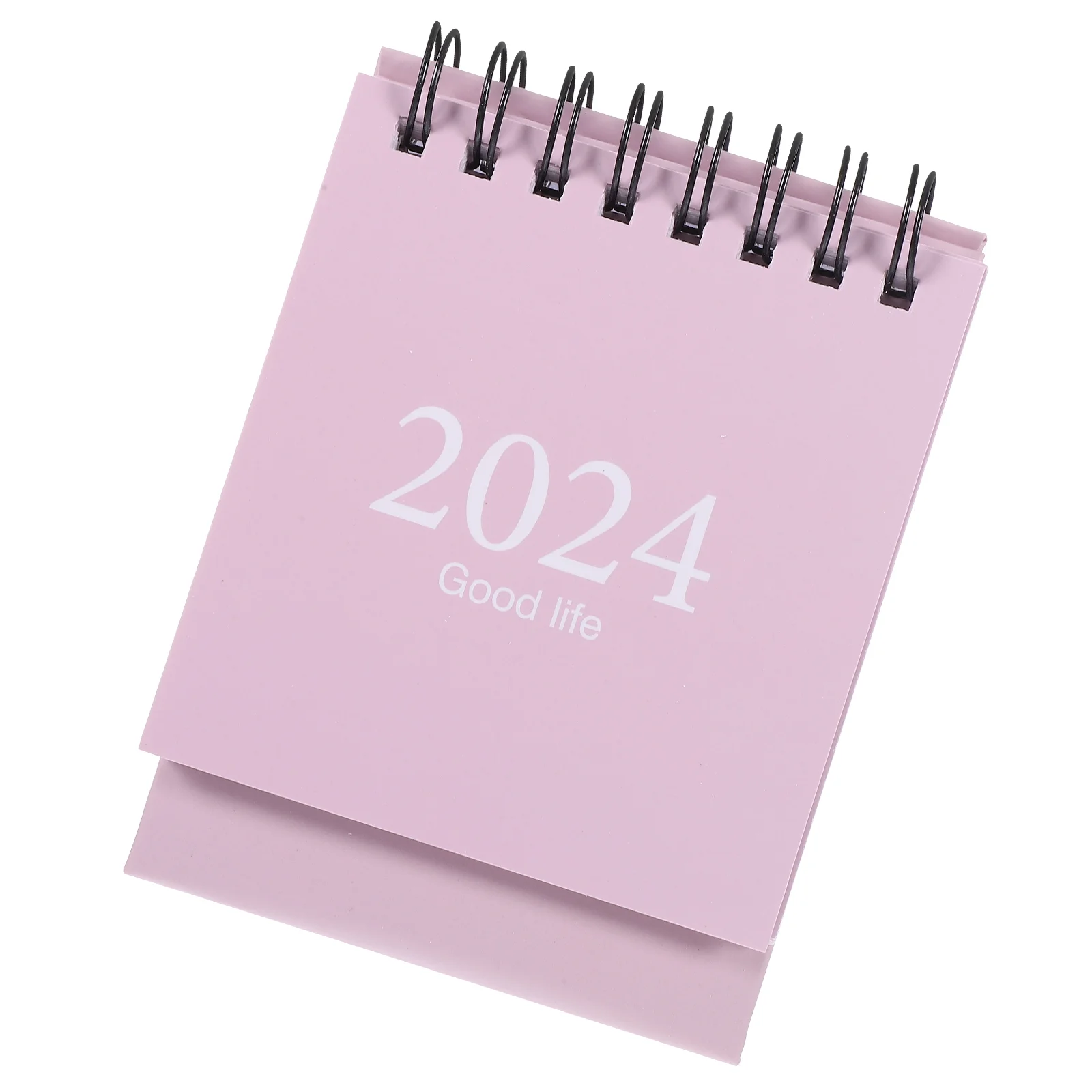 2024 Mini Simple English Desk Calendar Desktop Ornament Decorative Monthly Ornaments