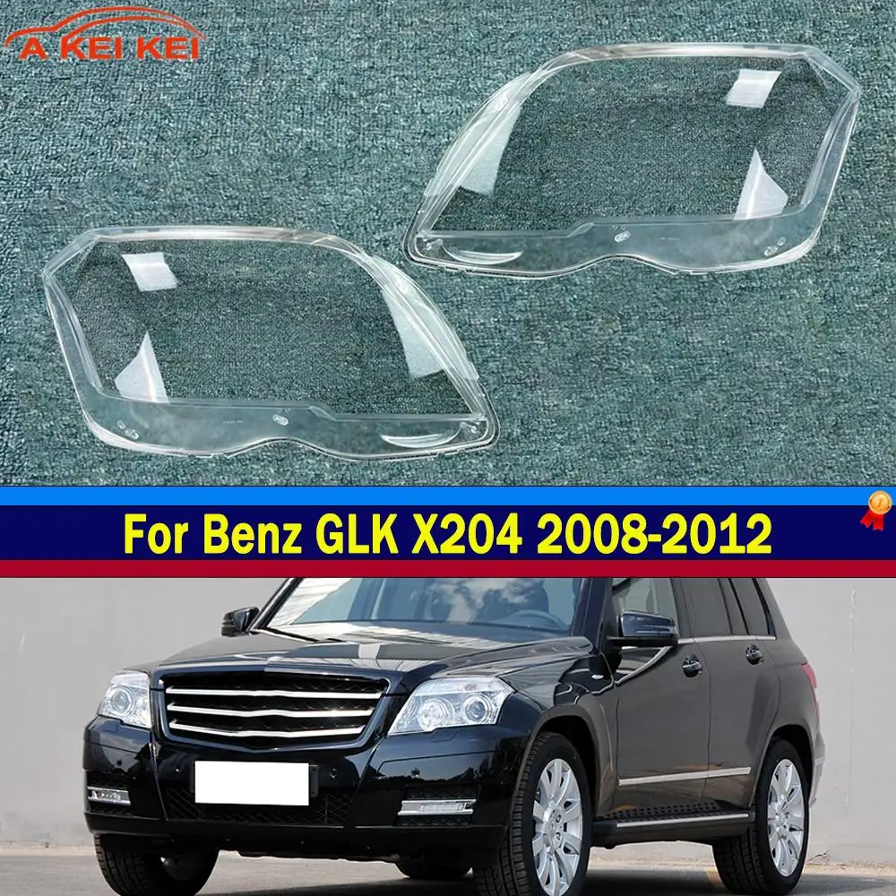 

For Mercedes Benz GLK X204 GLK300 GLK350 2008-2012 Car Accessories Headlight Lens Cover Transparent Lampshade Headlamp Shell