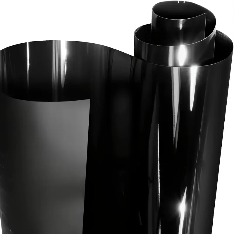 

Bright Black Vinyl Packaging Car Self-Adhesive Film Air Release Sticker Car Interior/Rearview Mirror/Door Motorcycle Decoration