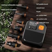 25PSI Electric Air Pump for SUP/Kayak - 2000mAh Portable Rechargeable Inflator | Fast Auto-Off Paddle Board & Boat Compressor