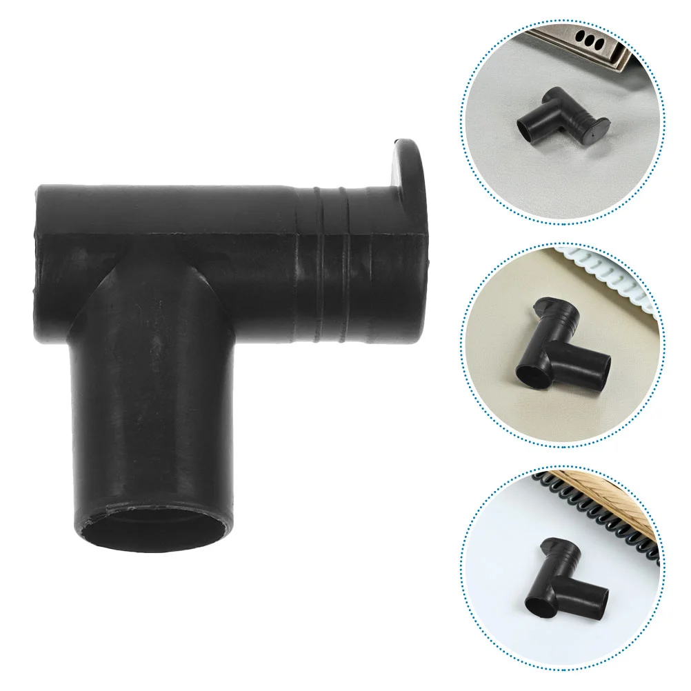 s Clothes Rack Accessories Right Angle Dual Connector Easy Installation Spacesaving Closet Rod Bracket End Supports