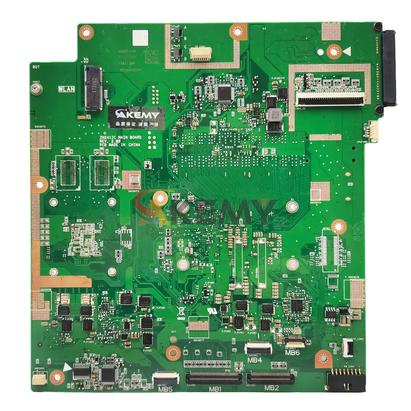 ZN241IC Motherboard For ASUS Zen AIO ZN241I ZN241IC Mainboard With I3 I5 I7 CPU 100% tests OK fast shipping stk - view 2
