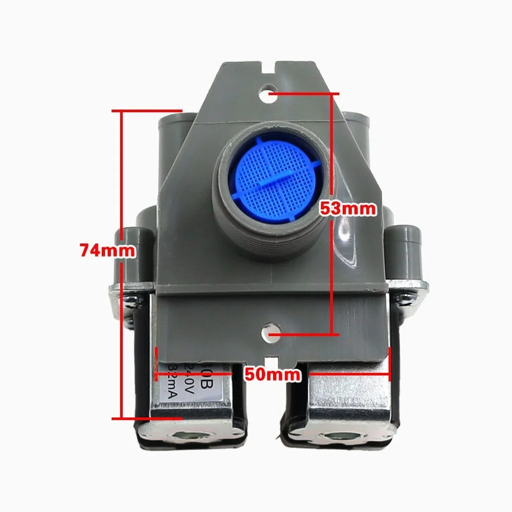 FOR HAIER FCS180B Dual Inlet Valve Replacement Part for Fully Automatic Washing Machines Operational Continuity