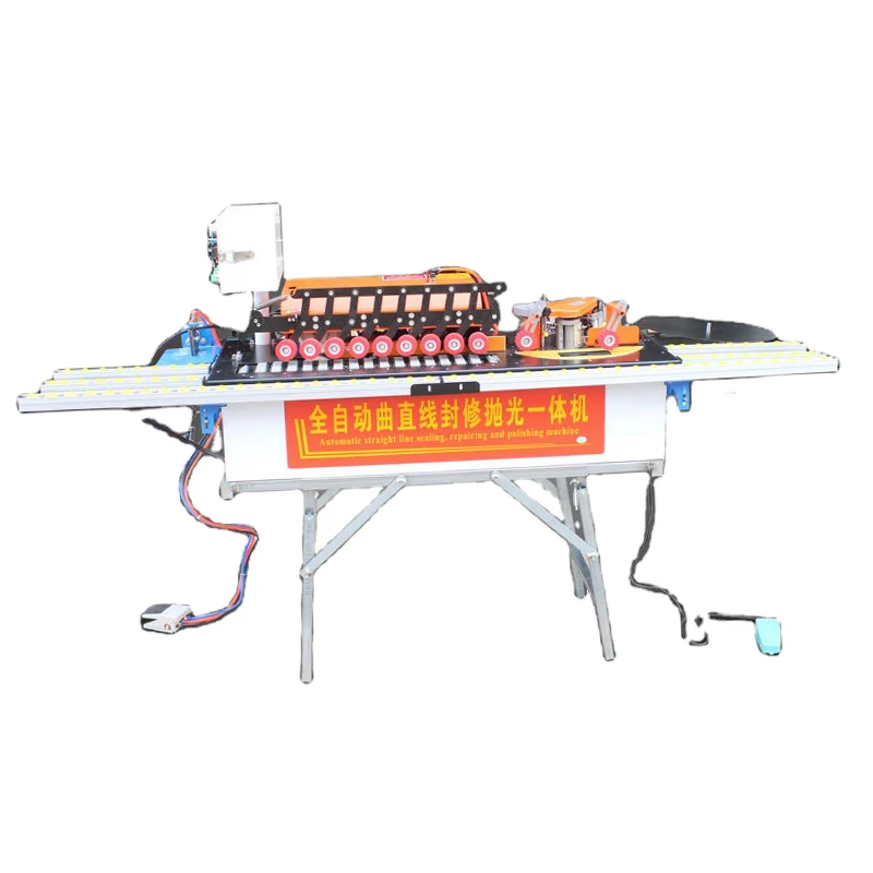 

STR WD300 Полировальные подушечки Кромкооблицовочный станок Кривая для кривой линии Полностью автоматический кромкооблицовочный станок