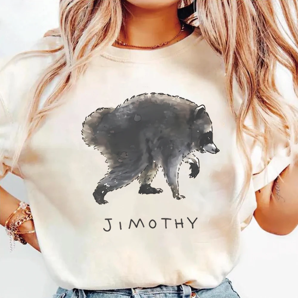 Imothy Raccoon Viral T-Shirt – Berühmte Seattle Raccoon Shirts – Kurze King Jimothy T-Shirts – Süße Trash Panda Kurzarm-Grafik-T-Shirts