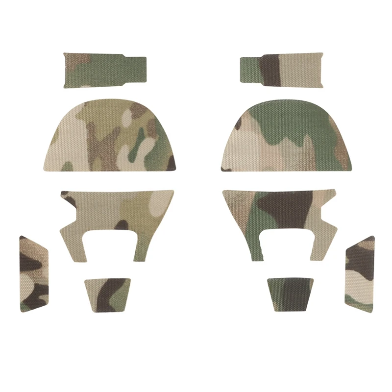وحدات سماعة ملصق مزخرفة غطاء التصحيح مع هوك وحلقة ل غطاء للأذنين التكتيكية ملحق GEN6 التكتيكية سماعة التفاف ل AMP