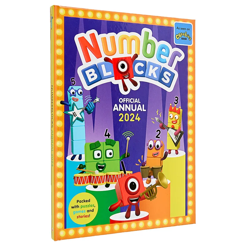 Numberblocks Annual 2024 Sweet Cherry Publishing Sweet Cherry Publishing 9781802630725 Book