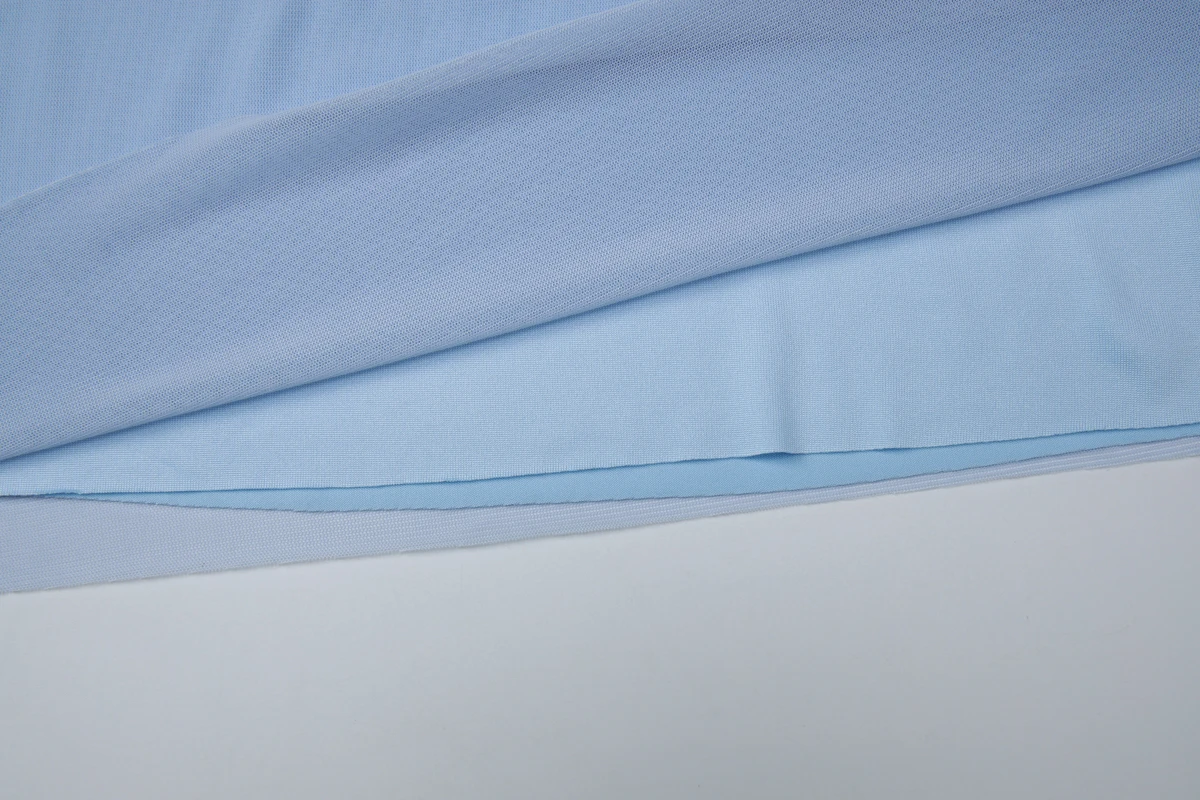 Hugcitar Elegantes Maxikleid mit V-Ausschnitt, gerafftem Rücken, Schnürung, Patchwork-Mesh, sexy Plissee, für Strand, Urlaub und Party – Detail 7