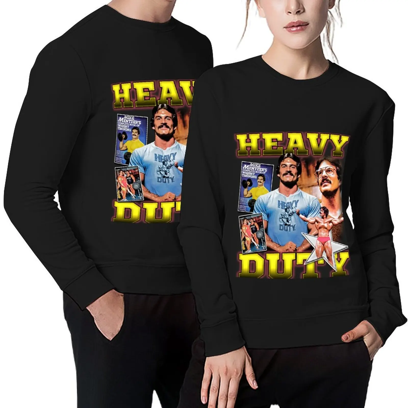 

Mike Mentzer - Heavy Duty Pullover men's winter sweater men's sweat-shirt tracksuits men clothing winter man sweatshirt