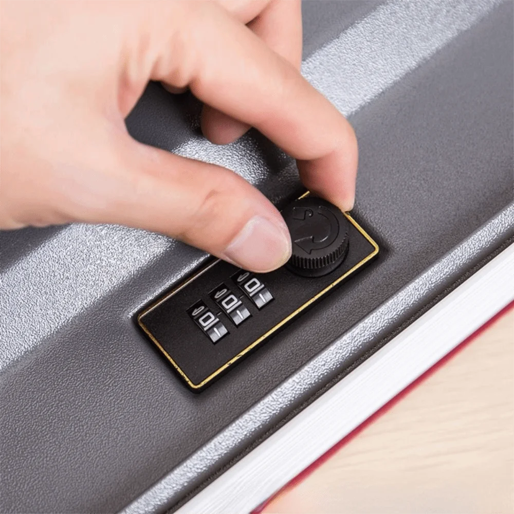 3 Digit Mechanical Combination Lock Anti-Theft Compact Size Dial Combination Lock Secure Anti-Corrosion Combination Cam Lock