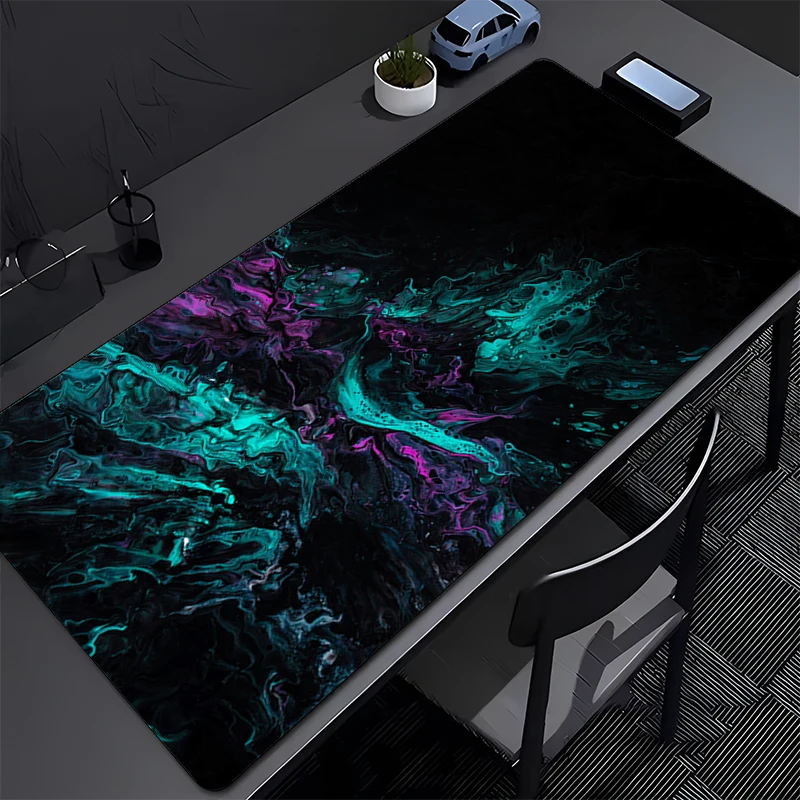 

Mouse Pad Laptop Gaming Accessories Keyboard Pad Computer Strata Liquid Gamer Desk Mat Office PC HD Print Mousepad Rug Carpet