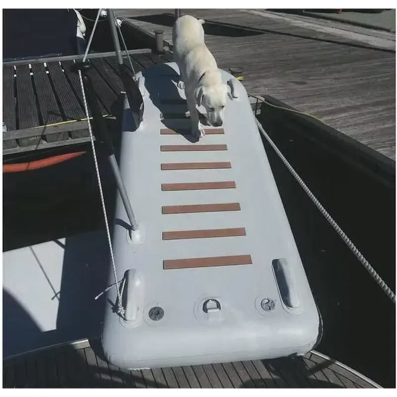 Yacht Boat Inflatable Floating Gangway Water SUP Board Raft Inflatable Floating Dock