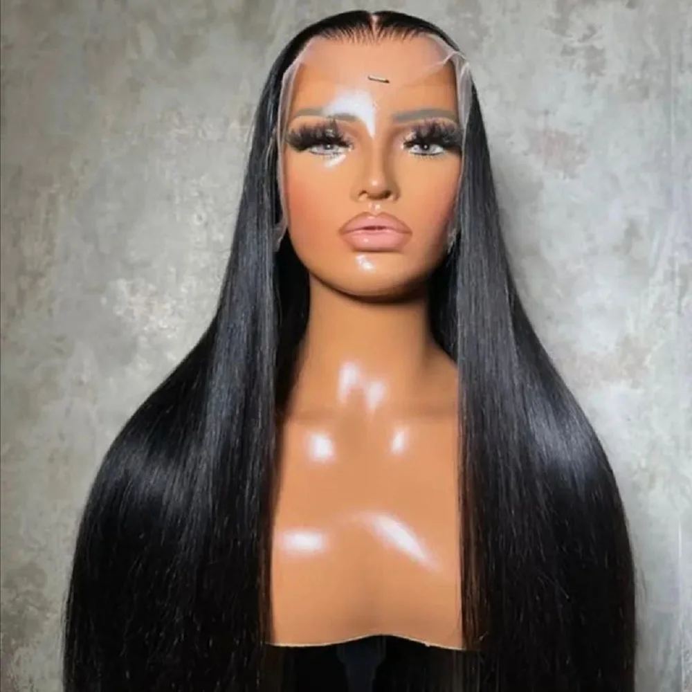 

10A 30 Inch Straight Lace Front Wigs Pre Plucked 200 Density Straight Hair Human Hair HD Transparent Lace Front Wigs for Women