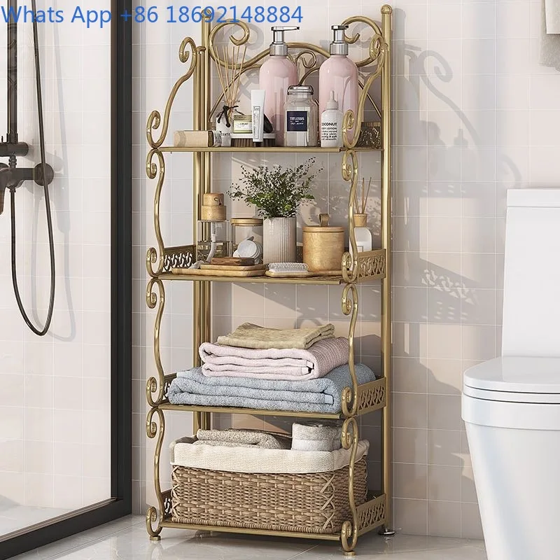 

Напольная стойка для хранения в ванной комнате без установки, органайзер, коллекция волшебных принадлежностей, стойка для раковины в ванной комнате