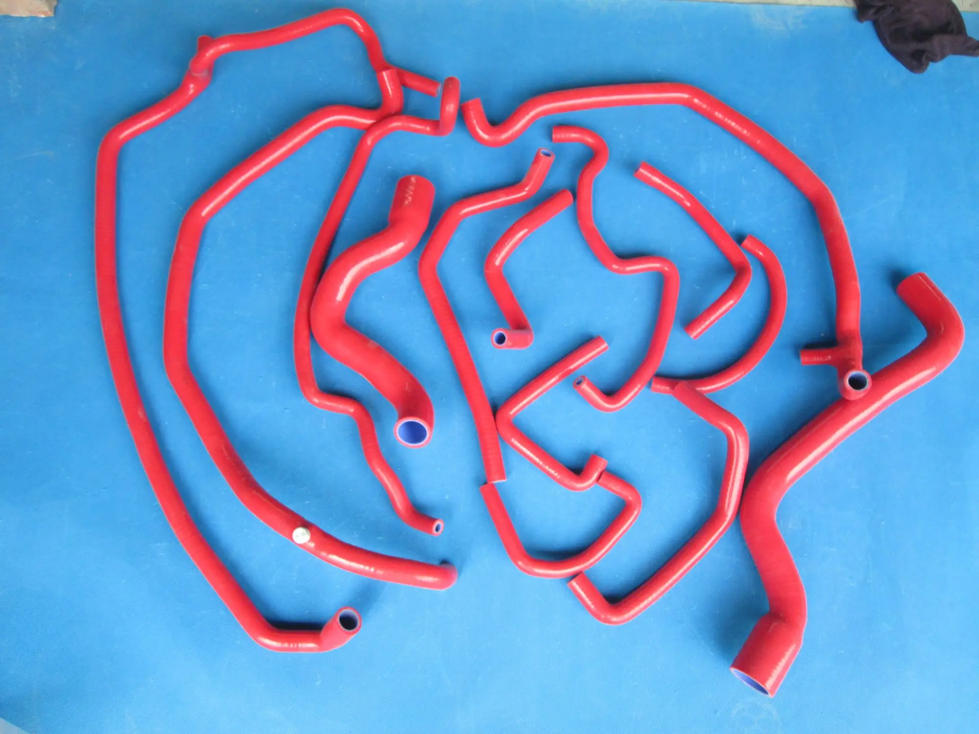 

For Renault Super 5 GT Trubo Phase 1 1985-1987 Silicone Radiator Heater Hose Pipe Tube Kit 1985 1986 1987