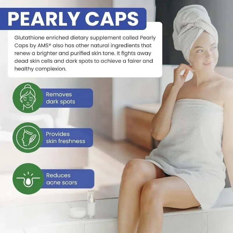 1500 ملغ كبسولات الجلوتاثيون للذكور والإناث - مكمل مضاد للشيخوخة | يحتوي على فيتامين C وL-Cysteine وحمض ألفا ليبويك #5