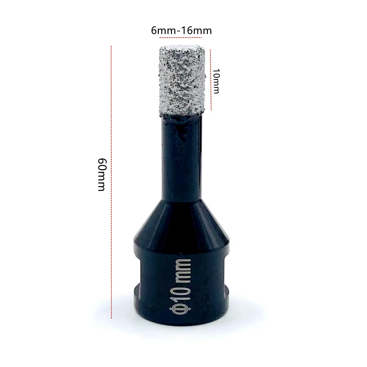 1pc Dry Diamond Drilling Core Bits Ceramic Tile Hole Saw Cutter Granite Marble Drill Bits with M14 Thread Opener