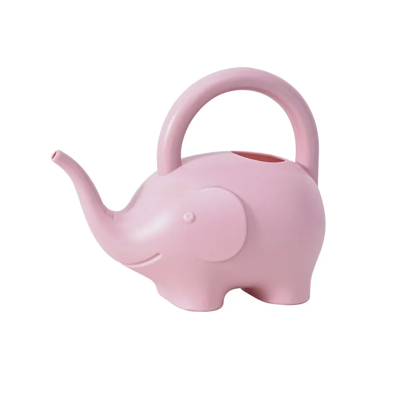 Educational Tool Fun Attractive Design Cartoon Watering Can Sprinkling Can Elephant 24x13x20cm Portable 1L Capacity