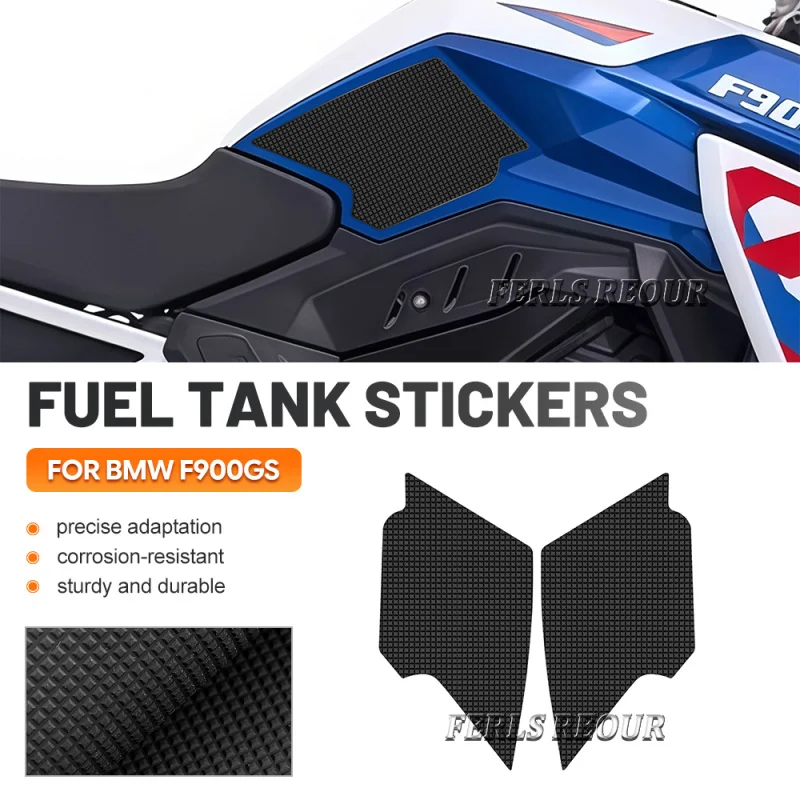 

Anti-Slip Gas Traction Pad And Knee Protector for BMW F900GS (2024-2026) Durable Easy-Install Motorcycle Accessory