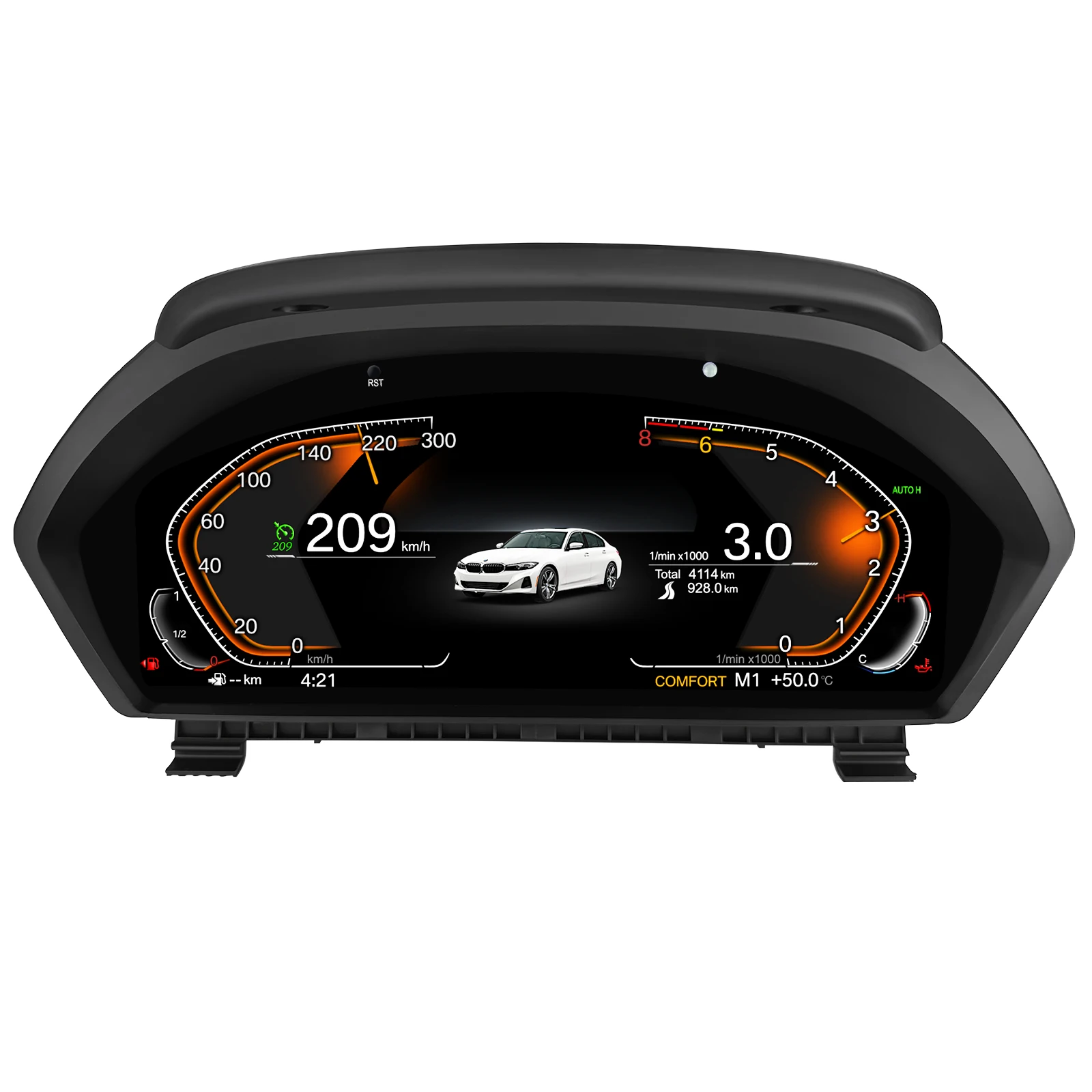1920*720 Digitales Kombiinstrument für BMW 3er 4er Serie F30 F31 GT-F34 F32 F33 F36 LCD-Armaturenbrett Virtuelles Cockpit-Anzeigegerät