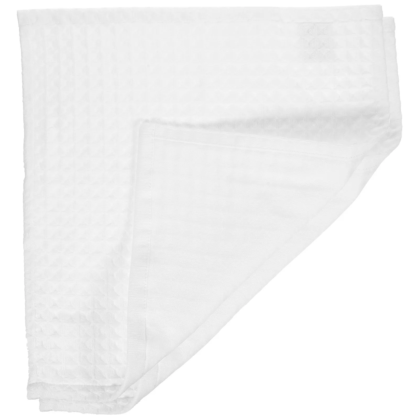 

2Pcs Waffle Weave Square Towels Cotton Washcloths for Face Hand Water Absorbent Breathable Soft Skin Friendly Drying Towel