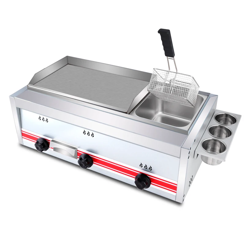 commercial Restaurant Kitchen Equipment Countertop Electric Induction Griddle for Steak Teppanyaki