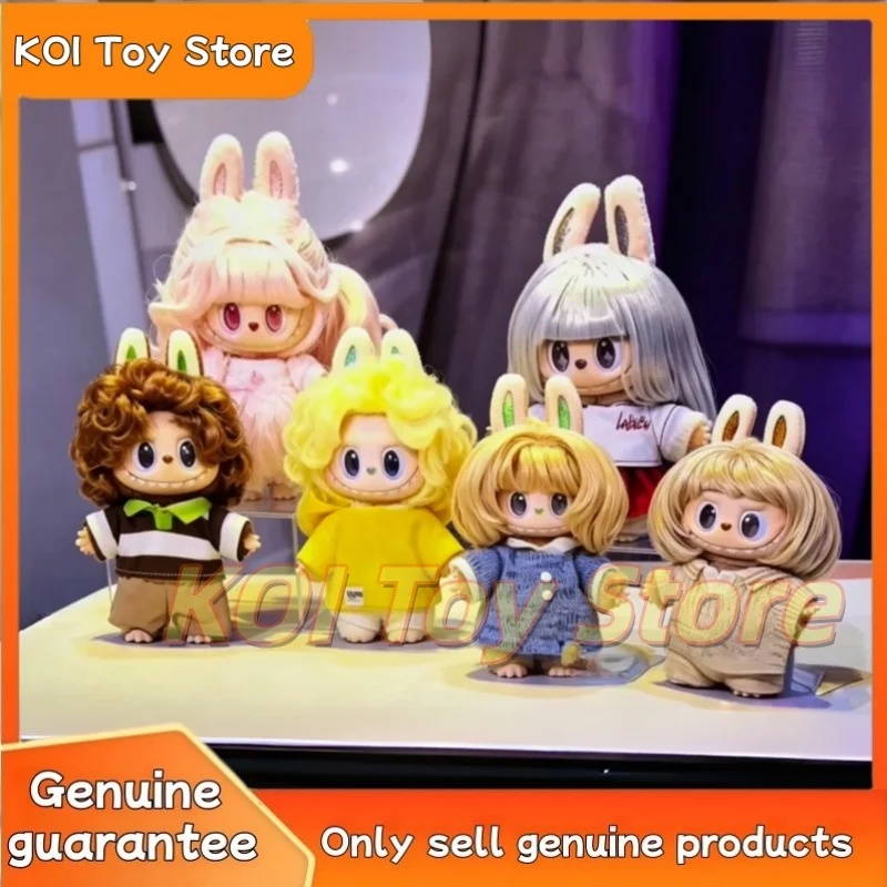 Authentic Pop Mart The Monster Labubu Hair Salon Series Vinyl