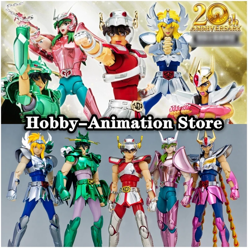 Great Toys Saint Seiya Myth Cloth EX Pegasus Seiya Dragon Shiryu Andromeda Shun Cygnus Hyoga V1 20th Anniversary Action Figure