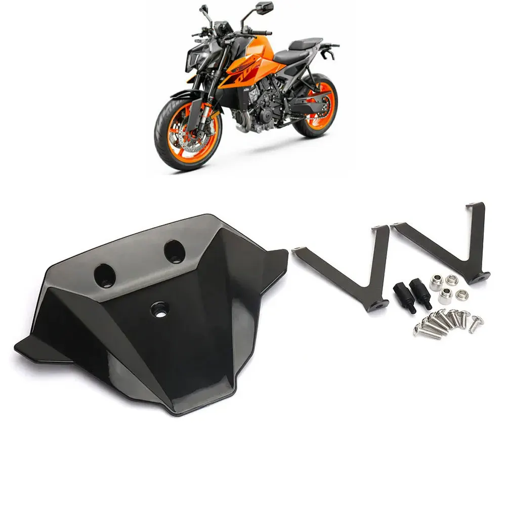 

Motorcycle Front Windshield Wind Deflector Windproof Guard Windscreen Accessories For KTM Duke 990