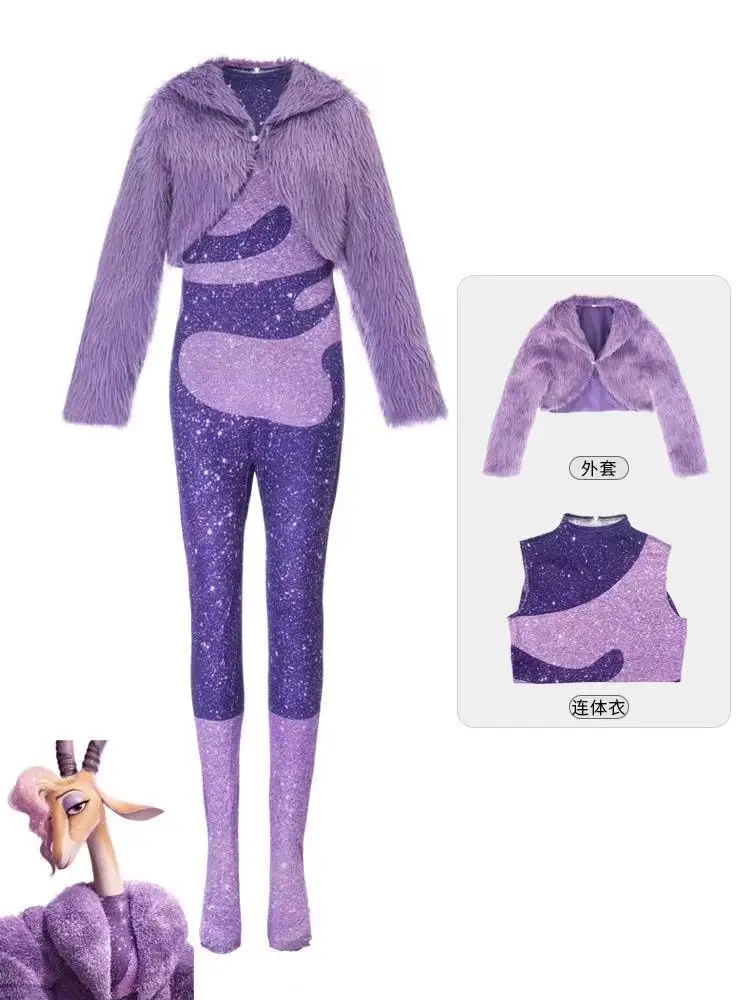 

Cute Animal Roleplay Outfit with Bunny Officer Badge & Fox Vest