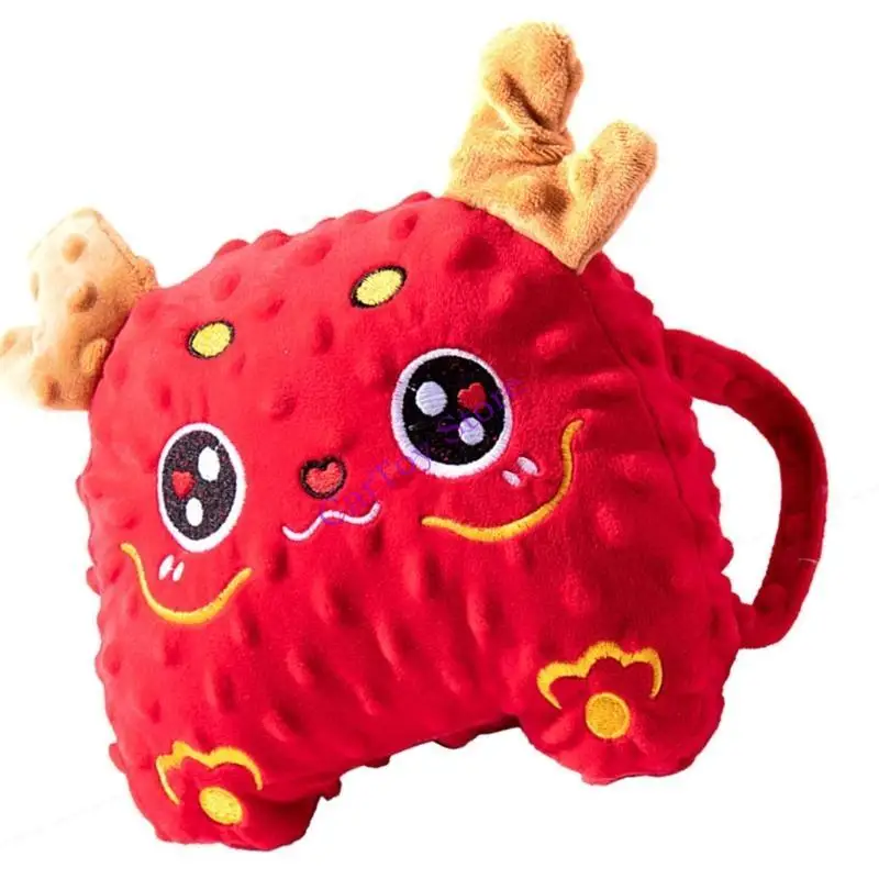 

634F Soothes & Sleep Helper for Baby Plush Stuffes Animal Baby Bedtime Company with Calming Vibrations & Light Feature