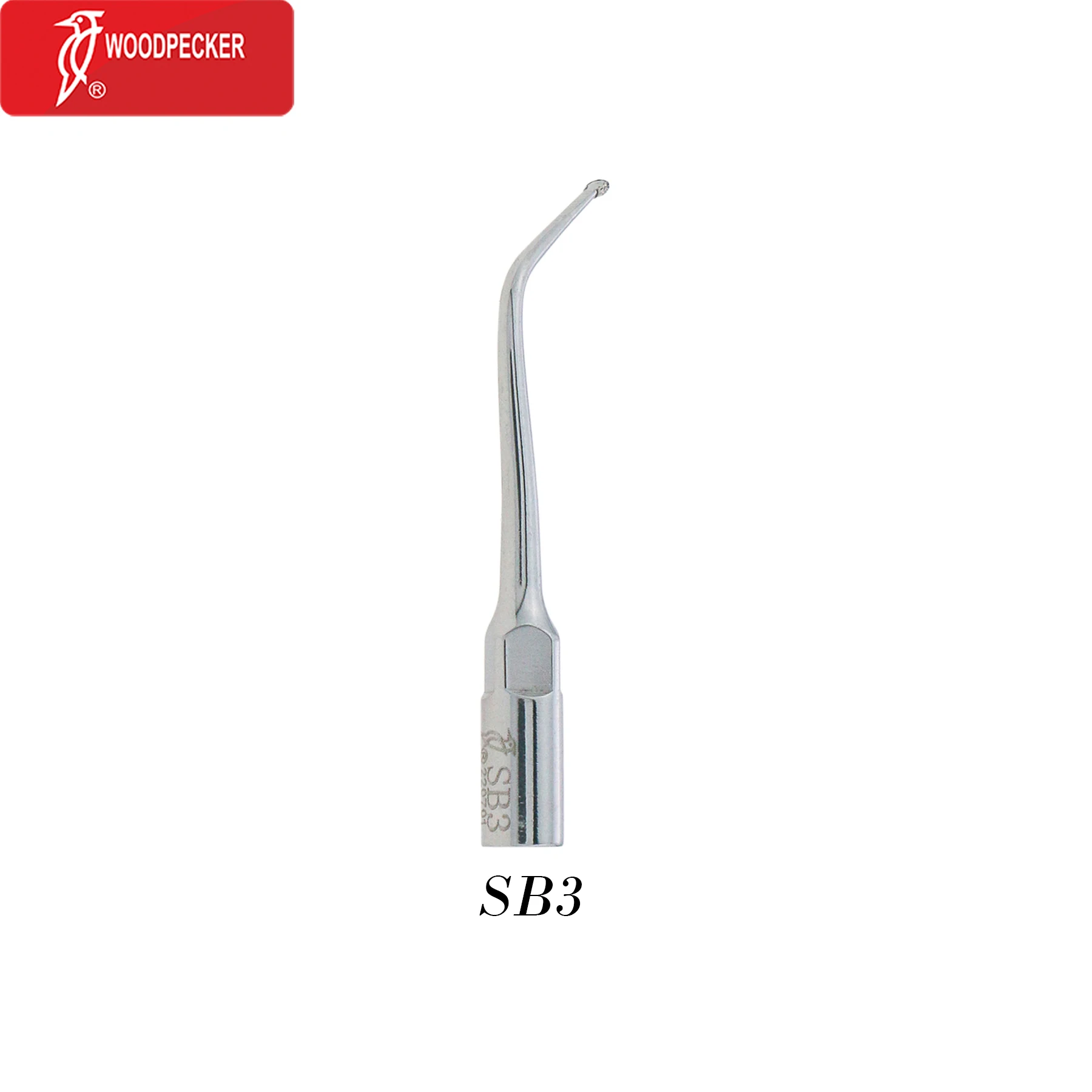 100% Woodpecker Dental Ultrasonic Piezo Scaler Tip Cavity Preparation Diamond SB3 1/5/10PCS for EMS