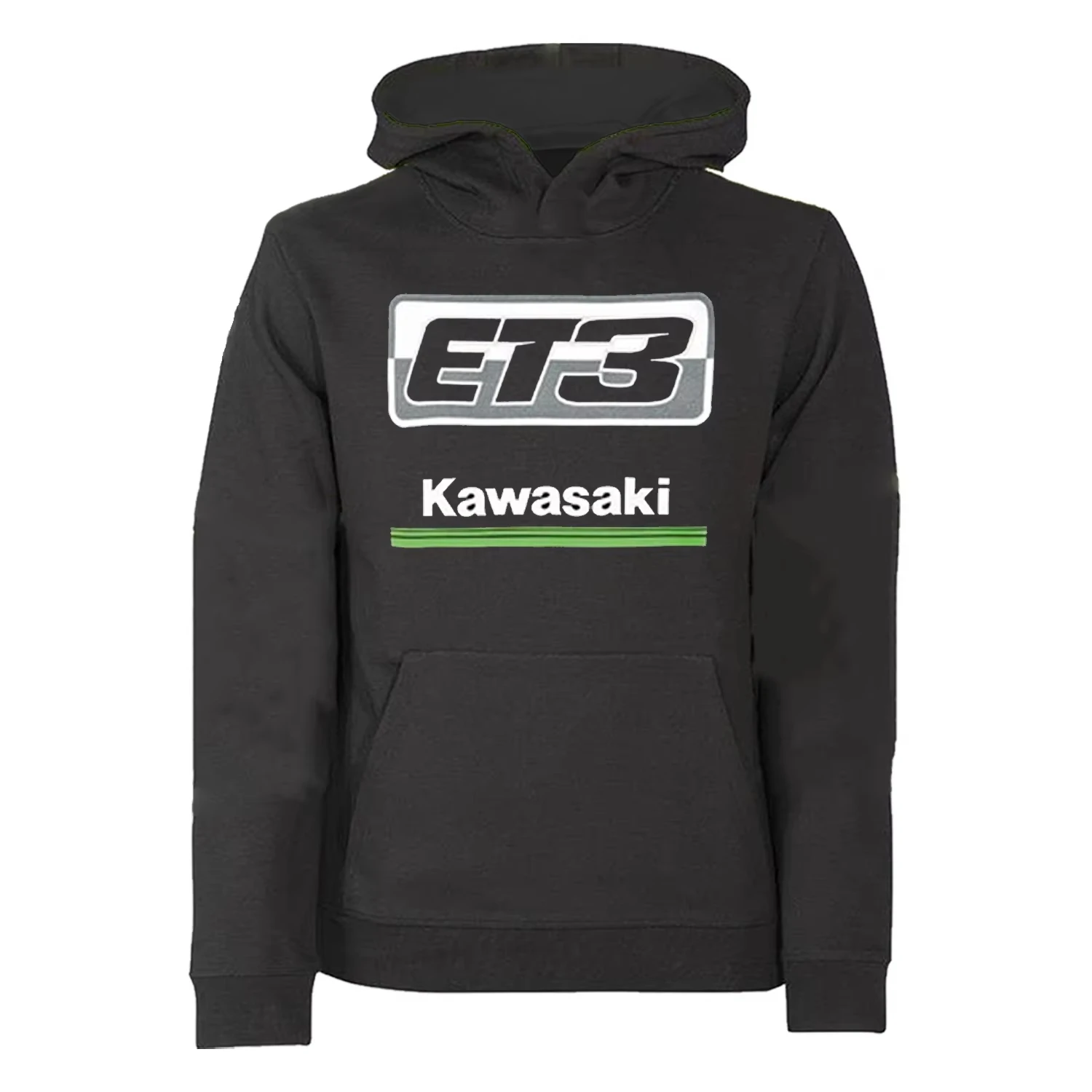 

Kawasaki Et3 пуловер с капюшоном для взрослых уличная одежда с капюшоном унисекс мотоциклетные толстовки пуловеры спортивный костюм одежда