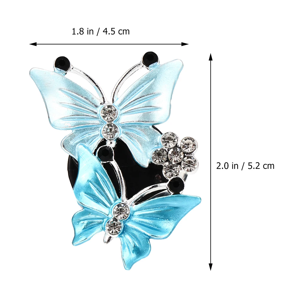 

3pcs Car Perfume Clip Butterfly-Shaped Air Freshener Odor Remover Vent Mount Diffuser Aromatherapy Decor Gift Vehicle Interior